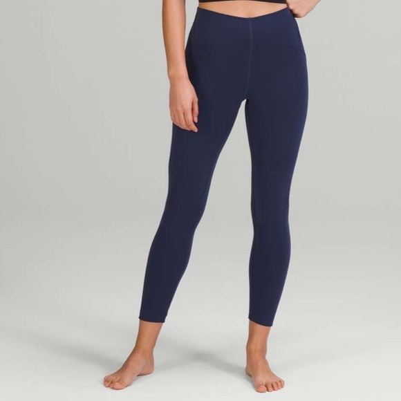 🍋Lululemon Instill High Rise Tight 25” in Night Sea - Picture 2 of 8